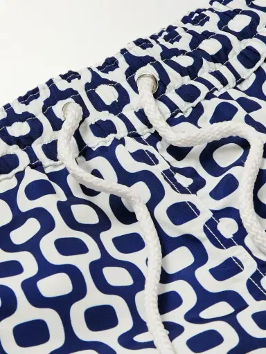 Frescobol Carioca Slim-Fit Short-Length Printed Recycled Swimshorts - Men | Thumbnail 4
