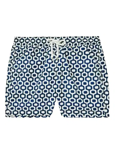Frescobol Carioca Slim-Fit Short-Length Printed Recycled Swimshorts - Men | Thumbnail 1