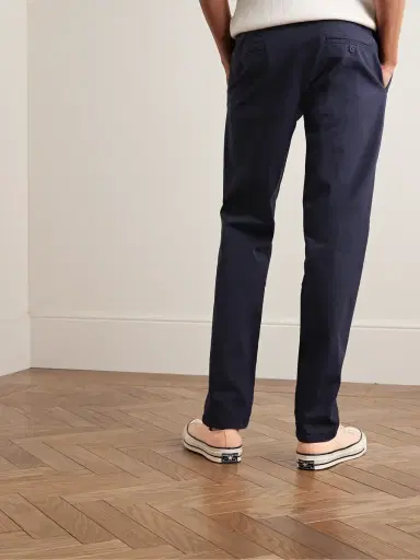Orlebar Brown Fallon Straight-Leg Cotton-Blend Twill Trousers - Men | Thumbnail 3 Orlebar Brown Fallon Straight-Leg Cotton-Blend Twill Trousers - Men | Thumbnail 3