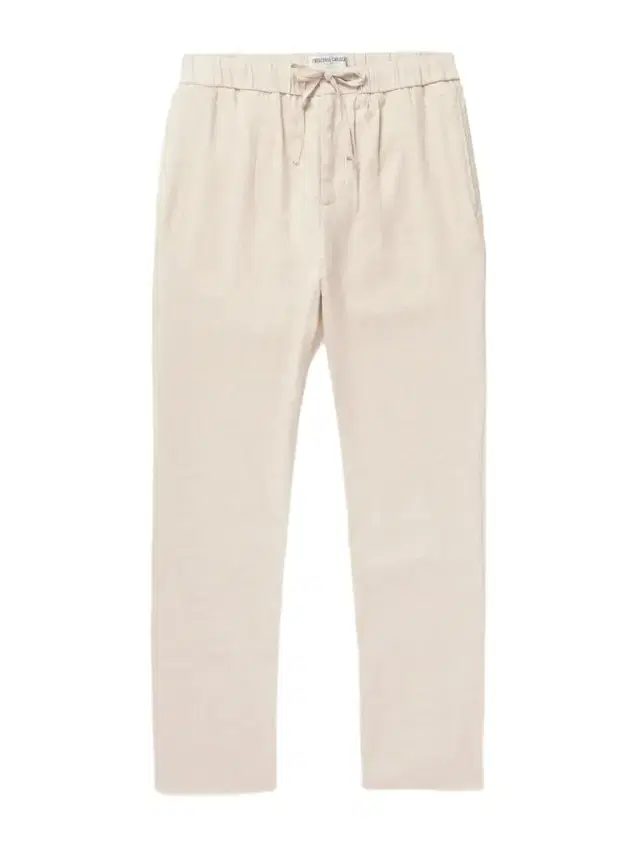 Frescobol Carioca Oscar Straight-Leg Linen and Cotton-Blend Drawstring Trousers - Men
