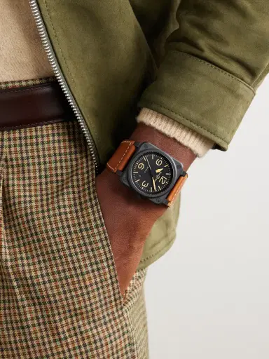 Bell & Ross BR 03 Heritage Automatic Ceramic Watch, Ref. BR03A-HER-CE/SCA - Men | Thumbnail 2 Bell & Ross BR 03 Heritage Automatic Ceramic Watch, Ref. BR03A-HER-CE/SCA - Men | Thumbnail 2
