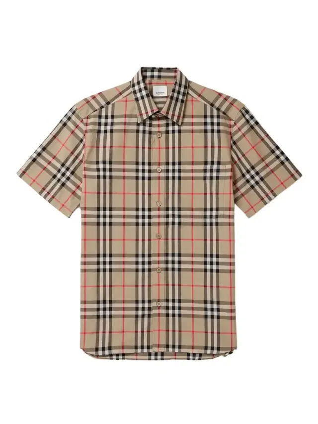 Checked Cotton-Poplin Shirt - Men