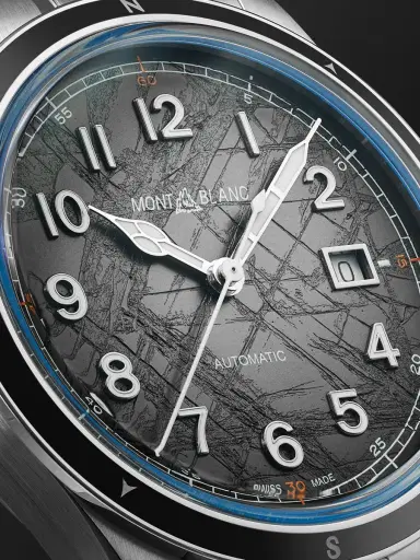 Montblanc 1858 0 Oxygen The 8000 Automatic Stainless Steel Watch, Ref. MB130984 - Men | Thumbnail 5 Montblanc 1858 0 Oxygen The 8000 Automatic Stainless Steel Watch, Ref. MB130984 - Men | Thumbnail 5