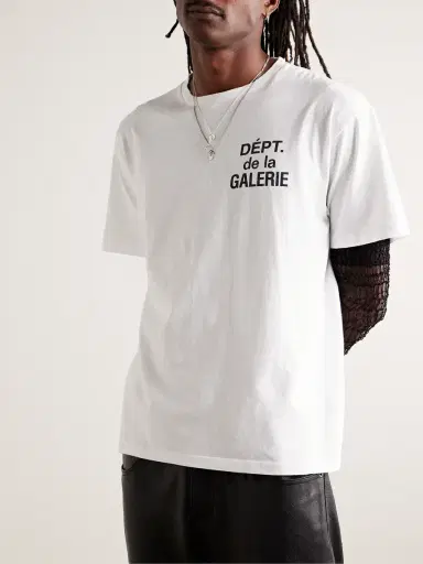 Gallery Dept. French Logo-Print Cotton-Jersey T-Shirt - Men | Thumbnail 3 Gallery Dept. French Logo-Print Cotton-Jersey T-Shirt - Men | Thumbnail 3