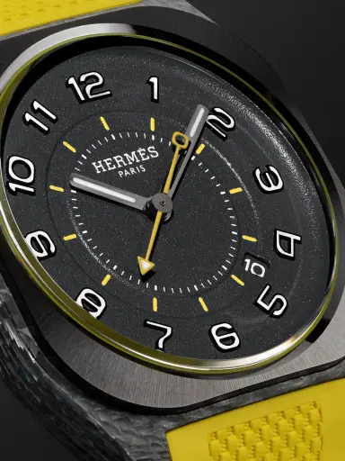 Hermès Timepieces H08 Automatic Glass Fibre Watch, Ref. 402993WW00 - Men | Thumbnail 6 Hermès Timepieces H08 Automatic Glass Fibre Watch, Ref. 402993WW00 - Men | Thumbnail 6
