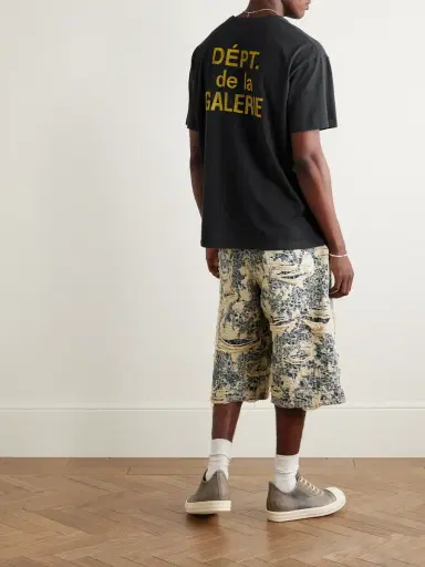 Gallery Dept. French Logo-Print Cotton-Jersey T-Shirt - Men | Thumbnail 2