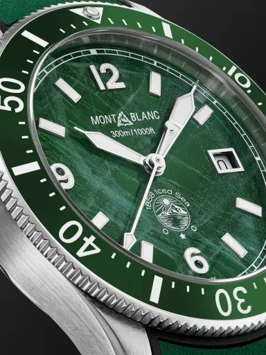 Montblanc 1858 Iced Sea Automatic Stainless Steel Watch, Ref. 131450 - Men | Thumbnail 5 Montblanc 1858 Iced Sea Automatic Stainless Steel Watch, Ref. 131450 - Men | Thumbnail 5
