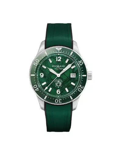 Montblanc 1858 Iced Sea Automatic Stainless Steel Watch, Ref. 131450 - Men | Thumbnail 1 Montblanc 1858 Iced Sea Automatic Stainless Steel Watch, Ref. 131450 - Men | Thumbnail 1
