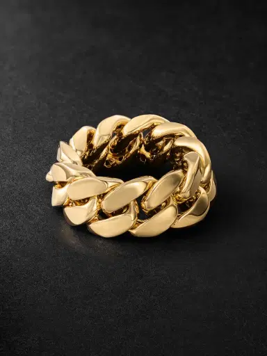 SHAY 18-Karat Gold Diamond Ring - Men | Thumbnail 3