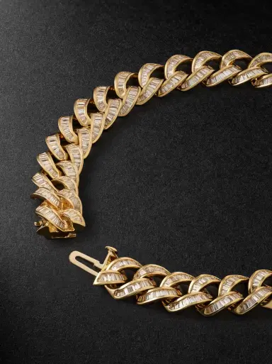 SHAY 18-Karat Gold Diamond Bracelet - Men | Thumbnail 3 SHAY 18-Karat Gold Diamond Bracelet - Men | Thumbnail 3