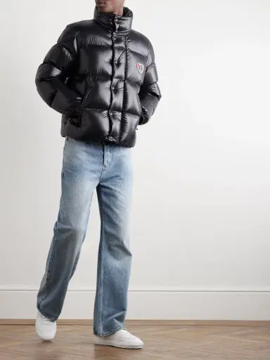 Moncler Misam Logo-Appliquéd Quilted Shell Down Jacket - Men | Thumbnail 2 Moncler Misam Logo-Appliquéd Quilted Shell Down Jacket - Men | Thumbnail 2