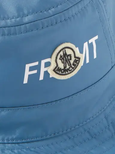 Moncler Genius 7 Moncler FRGMT Hiroshi Fujiwara Logo-Appliquéd Shell Bucket Hat - Men | Thumbnail 4 Moncler Genius 7 Moncler FRGMT Hiroshi Fujiwara Logo-Appliquéd Shell Bucket Hat - Men | Thumbnail 4