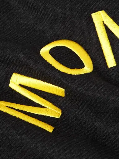 Moncler Genius 7 Moncler FRGMT Hiroshi Fujiwara Celsia Wool-Blend Felt and Full-Grain Leather Down Varsity Jacket - Men | Thumbnail 5 Moncler Genius 7 Moncler FRGMT Hiroshi Fujiwara Celsia Wool-Blend Felt and Full-Grain Leather Down Varsity Jacket - Men | Thumbnail 5