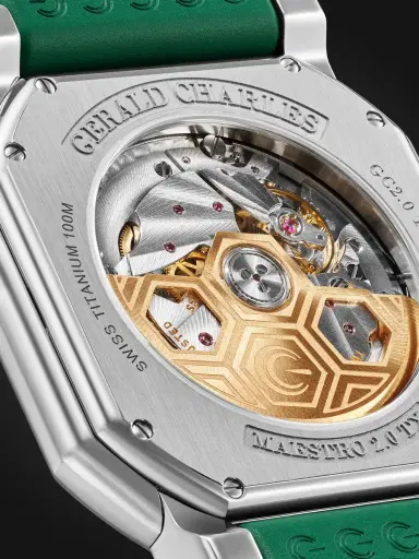 Gerald Charles Maestro GC Sport Limited Edition Automatic Chronograph Titanium Watch, Ref. GC2.0-TX-TN-02 - Men | Thumbnail 3 Gerald Charles Maestro GC Sport Limited Edition Automatic Chronograph Titanium Watch, Ref. GC2.0-TX-TN-02 - Men | Thumbnail 3