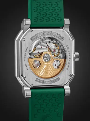 Gerald Charles Maestro GC Sport Limited Edition Automatic Chronograph Titanium Watch, Ref. GC2.0-TX-TN-02 - Men | Thumbnail 5 Gerald Charles Maestro GC Sport Limited Edition Automatic Chronograph Titanium Watch, Ref. GC2.0-TX-TN-02 - Men | Thumbnail 5