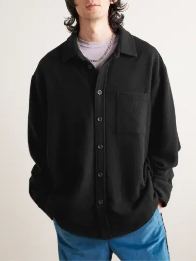 The Elder Statesman Cashmere Overshirt - Men | Thumbnail 3