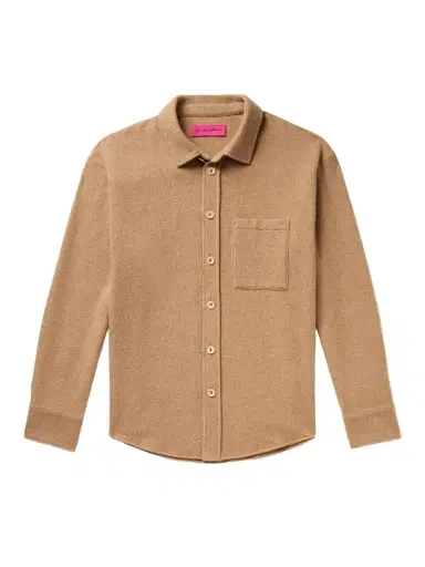 The Elder Statesman Cashmere Overshirt - Men | Thumbnail 1 The Elder Statesman Cashmere Overshirt - Men | Thumbnail 1