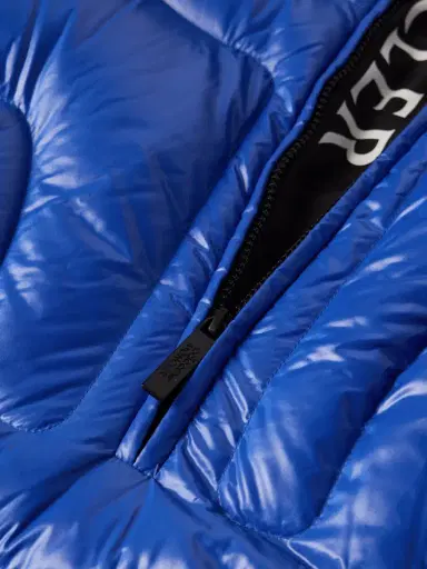 Moncler Genius adidas Originals Chambery Canvas-Trimmed Quilted Glossed-Shell Hooded Down Jacket - Men | Thumbnail 4 Moncler Genius adidas Originals Chambery Canvas-Trimmed Quilted Glossed-Shell Hooded Down Jacket - Men | Thumbnail 4