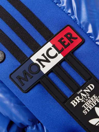Moncler Genius adidas Originals Beiser Tech Jersey-Trimmed Quilted Glossed-Shell Hooded Down Jacket - Men | Thumbnail 5 Moncler Genius adidas Originals Beiser Tech Jersey-Trimmed Quilted Glossed-Shell Hooded Down Jacket - Men | Thumbnail 5
