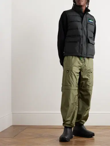 Moncler Grenoble Arpasson Logo-Appliquéd Padded Recycled-Ripstop Down Gilet - Men | Thumbnail 2 Moncler Grenoble Arpasson Logo-Appliquéd Padded Recycled-Ripstop Down Gilet - Men | Thumbnail 2