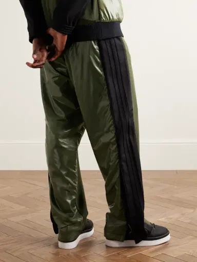 Moncler Genius adidas Originals Straight-Leg Striped Tech-Jersey and Shell Sweatpants - Men | Thumbnail 3 Moncler Genius adidas Originals Straight-Leg Striped Tech-Jersey and Shell Sweatpants - Men | Thumbnail 3