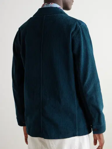 Portuguese Flannel Labura Cotton-Corduroy Overshirt - Men | Thumbnail 4