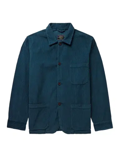 Portuguese Flannel Labura Cotton-Corduroy Overshirt - Men | Thumbnail 1