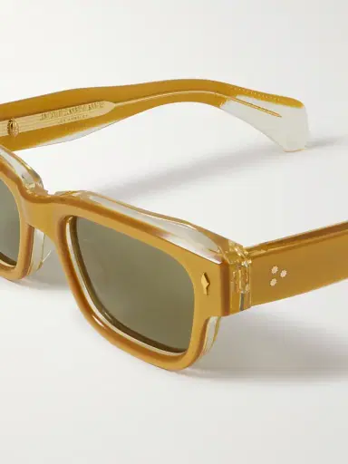 Jacques Marie Mage Jeff Square-Frame Acetate and Gold-Tone Sunglasses - Men | Thumbnail 3 Jacques Marie Mage Jeff Square-Frame Acetate and Gold-Tone Sunglasses - Men | Thumbnail 3