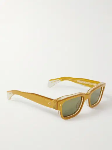 Jacques Marie Mage Jeff Square-Frame Acetate and Gold-Tone Sunglasses - Men | Thumbnail 4 Jacques Marie Mage Jeff Square-Frame Acetate and Gold-Tone Sunglasses - Men | Thumbnail 4