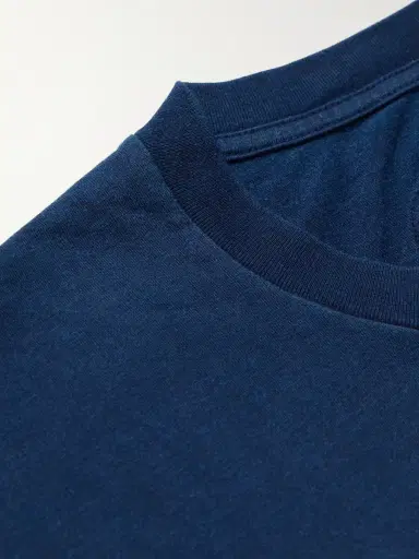 Blue Blue Japan Indigo-Dyed Cotton-Jersey T-Shirt - Men | Thumbnail 5 Blue Blue Japan Indigo-Dyed Cotton-Jersey T-Shirt - Men | Thumbnail 5