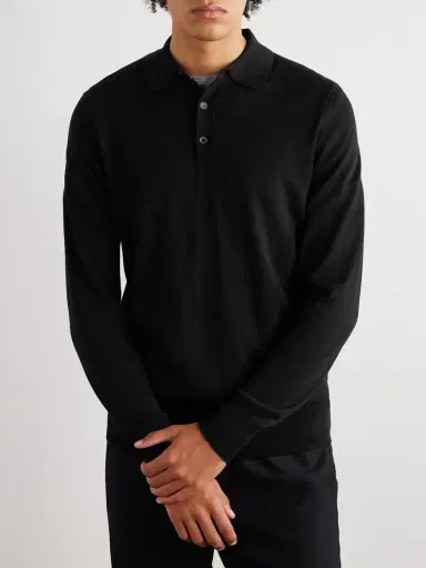 MR P. Merino Wool Polo Shirt - Men | Thumbnail 3