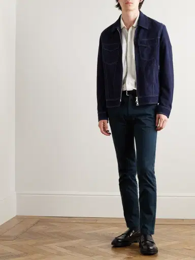 MR P. Adam Slim-Fit Cotton-Blend Twill Chinos - Men | Thumbnail 2 MR P. Adam Slim-Fit Cotton-Blend Twill Chinos - Men | Thumbnail 2
