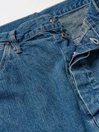 OrSlow Paint-Splattered Straight-Leg Selvedge Jeans - Men | Thumbnail 6