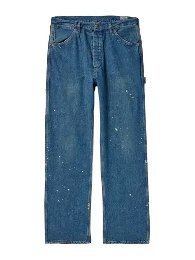 OrSlow Paint-Splattered Straight-Leg Selvedge Jeans - Men | Thumbnail 1