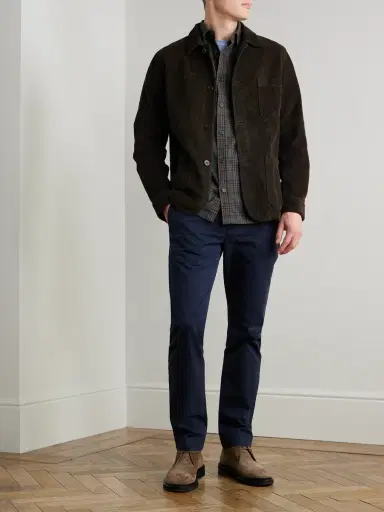 Portuguese Flannel Labura Cotton-Corduroy Overshirt - Men | Thumbnail 2