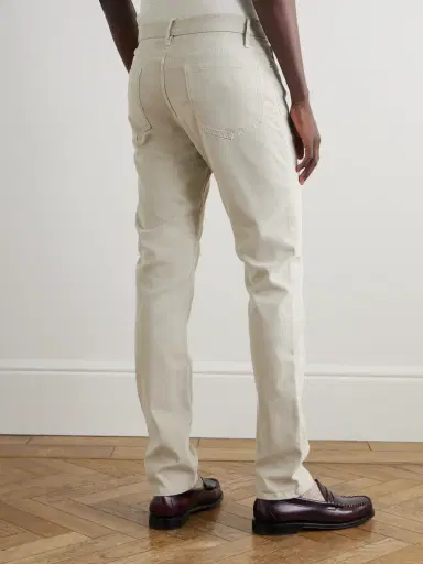 Frame L'Homme Slim-Fit Stretch Lyocell-Blend Trousers - Men | Thumbnail 4 Frame L'Homme Slim-Fit Stretch Lyocell-Blend Trousers - Men | Thumbnail 4