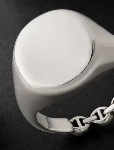 Hoorsenbuhs Sterling Silver Signet Ring - Men | Thumbnail 4 Hoorsenbuhs Sterling Silver Signet Ring - Men | Thumbnail 4