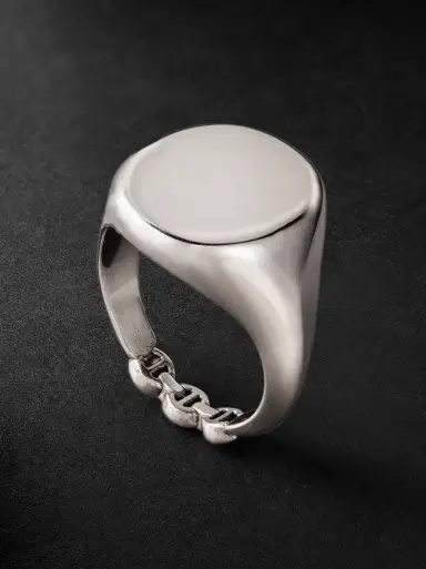 Hoorsenbuhs Sterling Silver Signet Ring - Men | Thumbnail 1 Hoorsenbuhs Sterling Silver Signet Ring - Men | Thumbnail 1