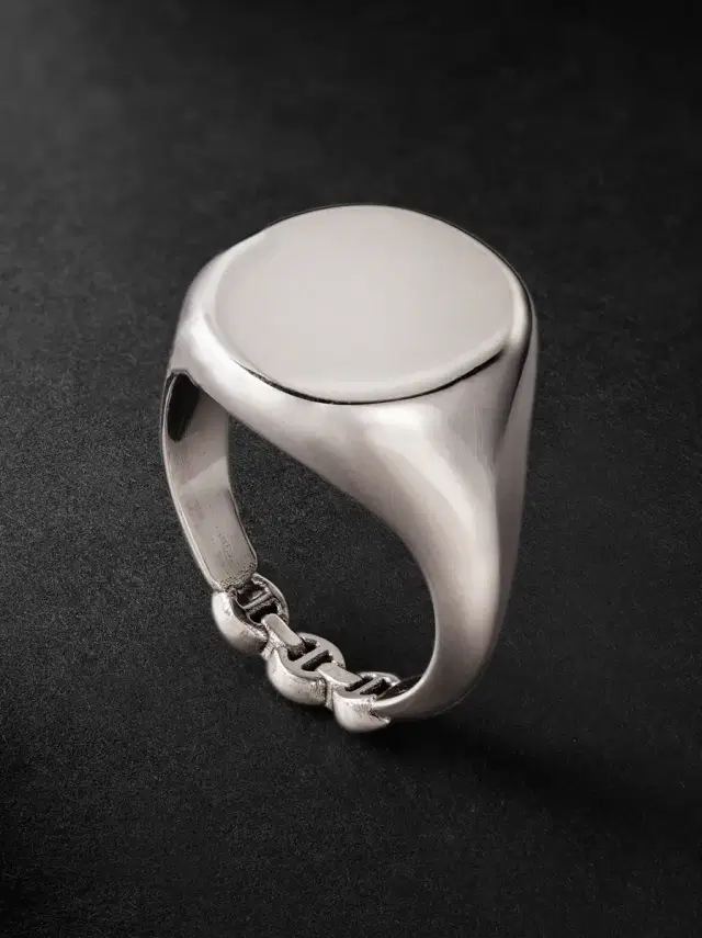 Hoorsenbuhs Sterling Silver Signet Ring - Men