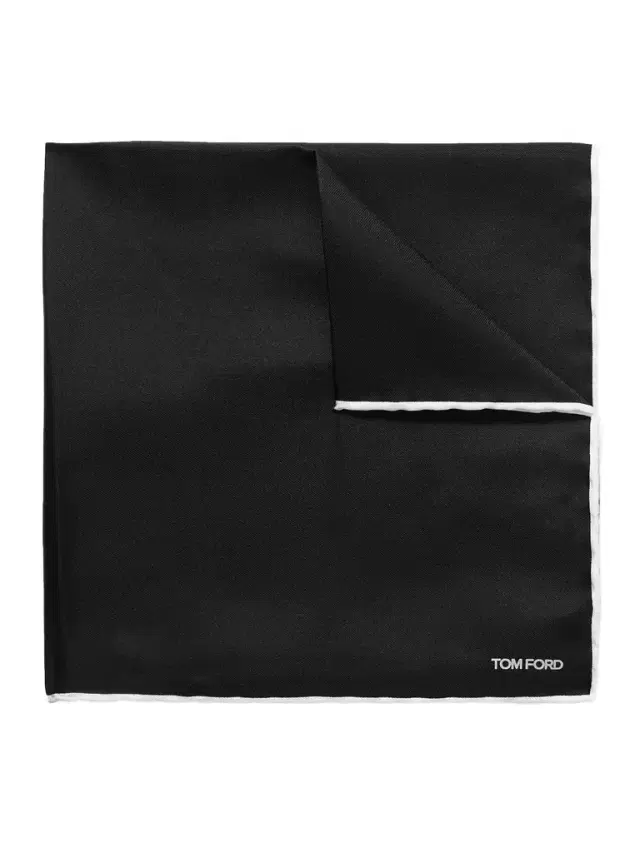 Silk-Twill Pocket Square - Men