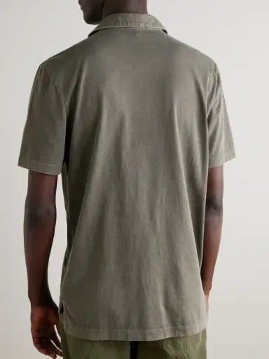 James Perse Supima Cotton-Jersey Polo Shirt - Men | Thumbnail 4 James Perse Supima Cotton-Jersey Polo Shirt - Men | Thumbnail 4
