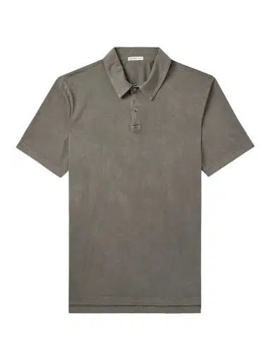 James Perse Supima Cotton-Jersey Polo Shirt - Men | Thumbnail 1 James Perse Supima Cotton-Jersey Polo Shirt - Men | Thumbnail 1
