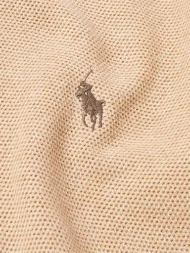 Polo Ralph Lauren Logo-Embroidered Honeycomb-Knit Cotton Half-Zip Sweater - Men | Thumbnail 4 Polo Ralph Lauren Logo-Embroidered Honeycomb-Knit Cotton Half-Zip Sweater - Men | Thumbnail 4
