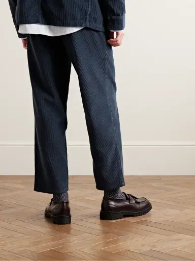 Portuguese Flannel Straight-Leg Cotton-Corduroy Trousers - Men | Thumbnail 3 Portuguese Flannel Straight-Leg Cotton-Corduroy Trousers - Men | Thumbnail 3