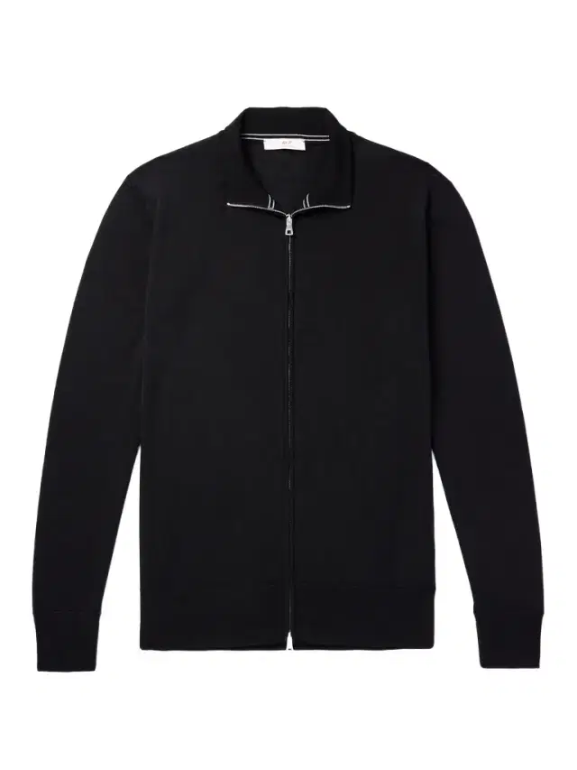 MR P. Richard Merino Wool Zip-Up Cardigan - Men