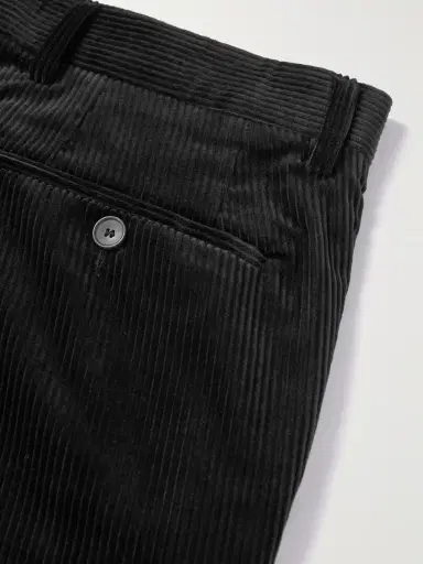 MR P. Tapered Pleated Cotton and Cashmere-Blend Corduroy Trousers - Men | Thumbnail 4 MR P. Tapered Pleated Cotton and Cashmere-Blend Corduroy Trousers - Men | Thumbnail 4