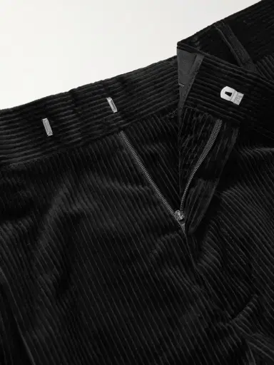 MR P. Tapered Pleated Cotton and Cashmere-Blend Corduroy Trousers - Men | Thumbnail 5 MR P. Tapered Pleated Cotton and Cashmere-Blend Corduroy Trousers - Men | Thumbnail 5