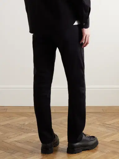 MR P. Straight-Leg Cotton-Blend Twill Drawstring Trousers - Men | Thumbnail 3