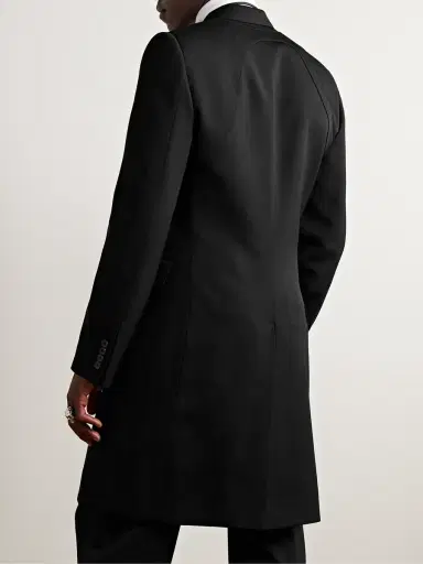 Alexander McQueen Slim-Fit Wool-Twill Trench Coat - Men | Thumbnail 3 Alexander McQueen Slim-Fit Wool-Twill Trench Coat - Men | Thumbnail 3