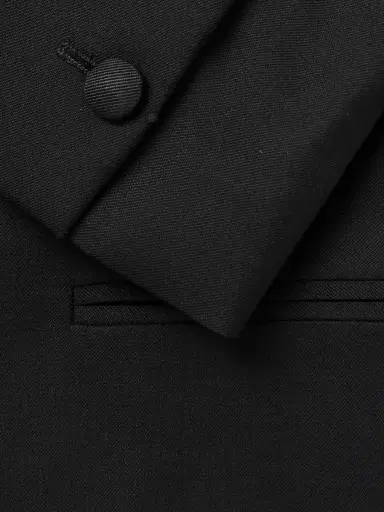 MR P. Double Breast Wool Tuxedo Jacket - Men | Thumbnail 5